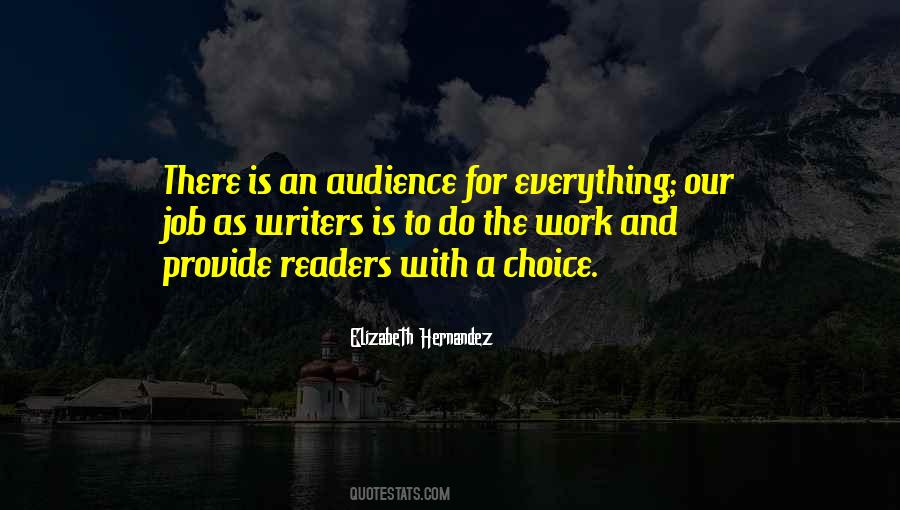 Quotes About Audience #1850770