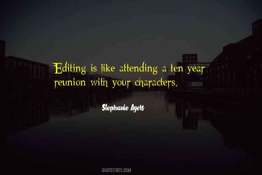 Quotes About Reunion #86985