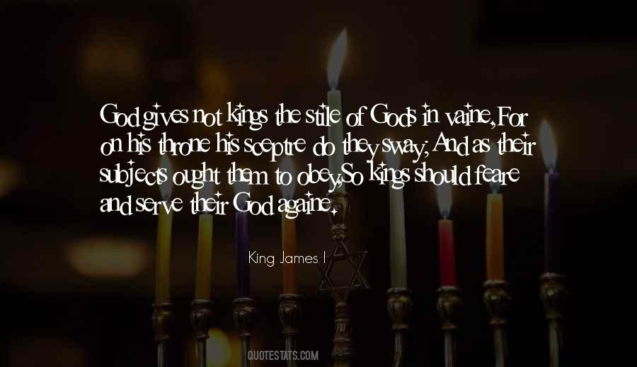 King On Throne Quotes #457183