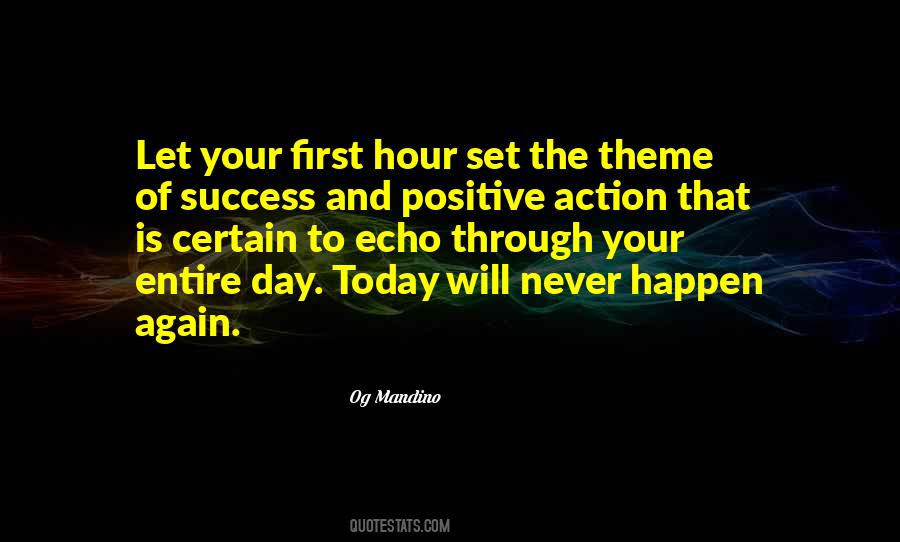 Quotes About The Golden Hour #329396