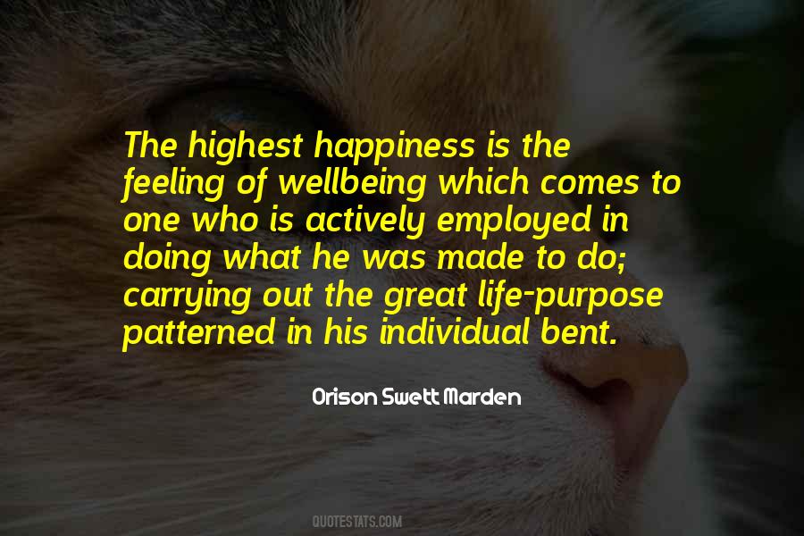 Individual Happiness Quotes #1427051