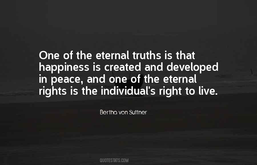 Individual Happiness Quotes #1817680