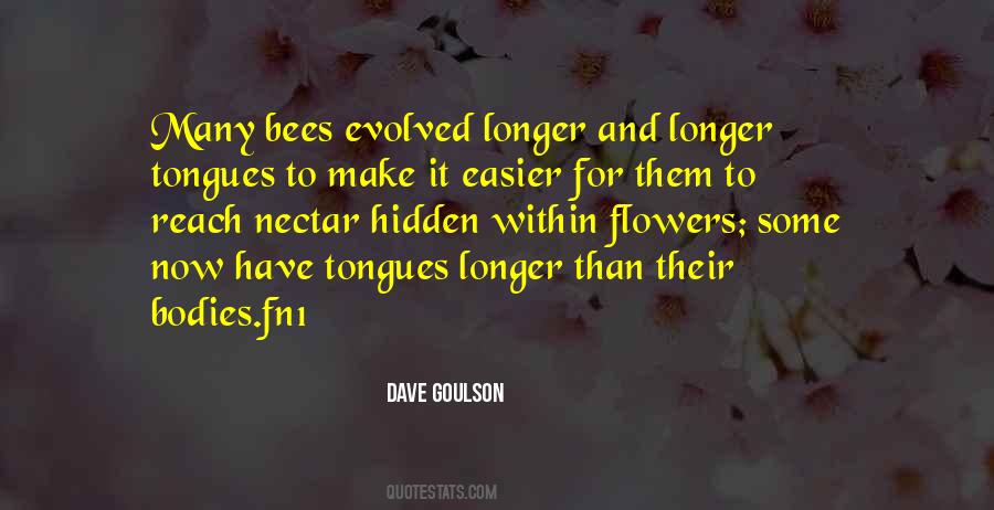 Quotes About Bees And Flowers #1486095