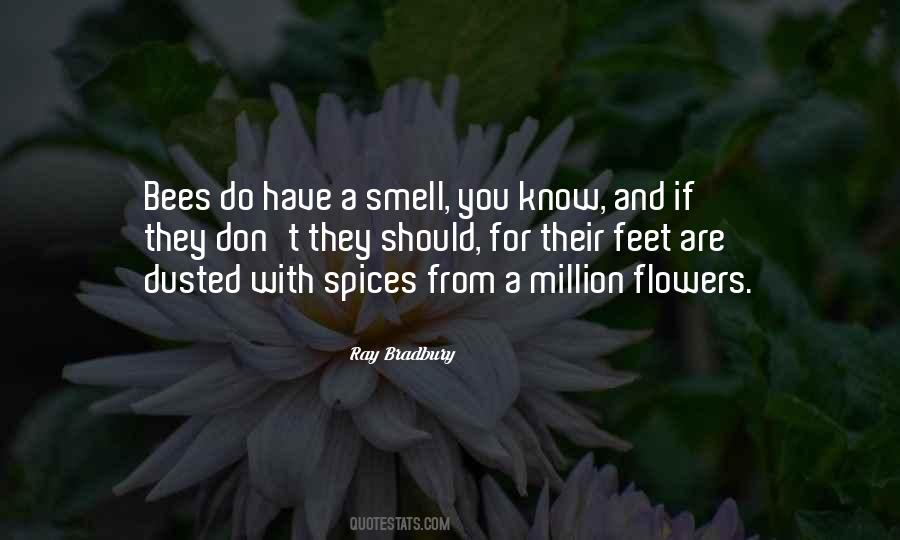 Quotes About Bees And Flowers #428960