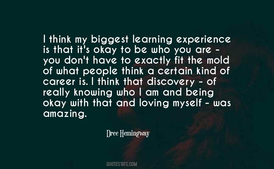 Quotes About Experience Learning #22618