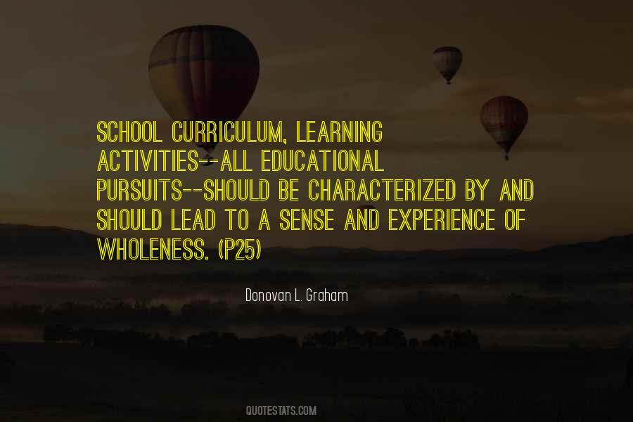 Quotes About Experience Learning #268295