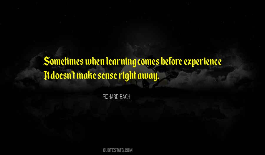 Quotes About Experience Learning #459303