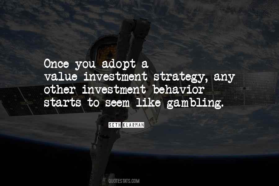 Quotes About Investment Value #1475497