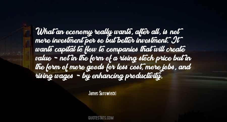 Quotes About Investment Value #1639899