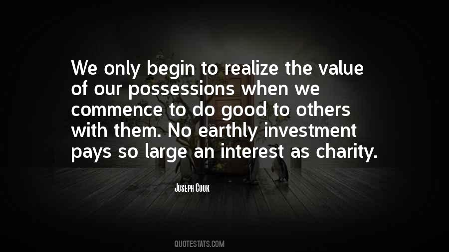 Quotes About Investment Value #997723