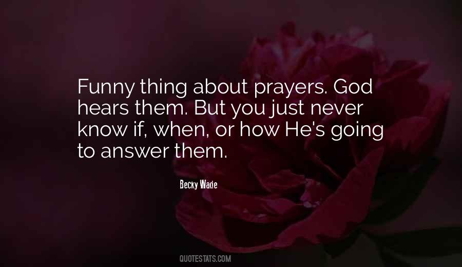 Quotes About Prayers #1776373