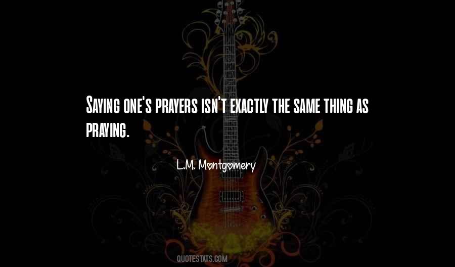 Quotes About Prayers #1781639