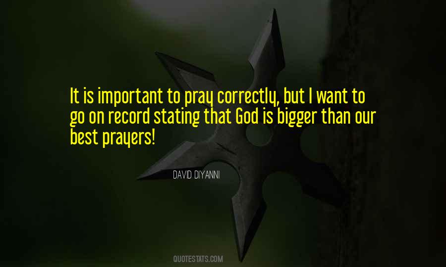 Quotes About Prayers #43076