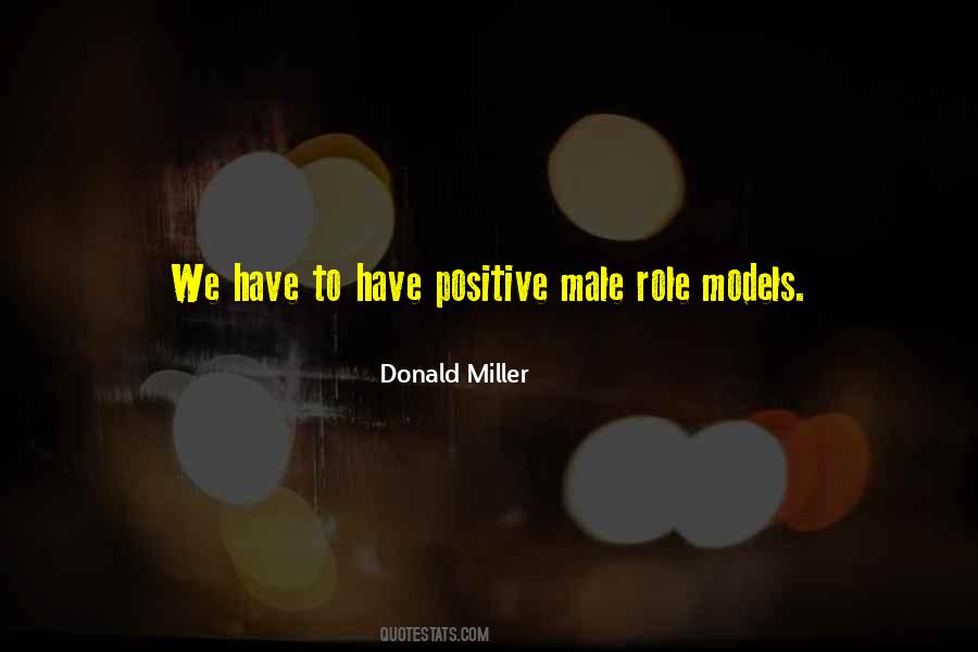 Quotes About Male Role Models #1001679