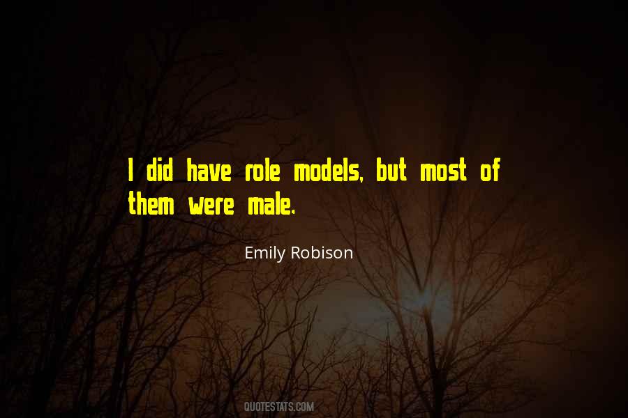 Quotes About Male Role Models #1521155