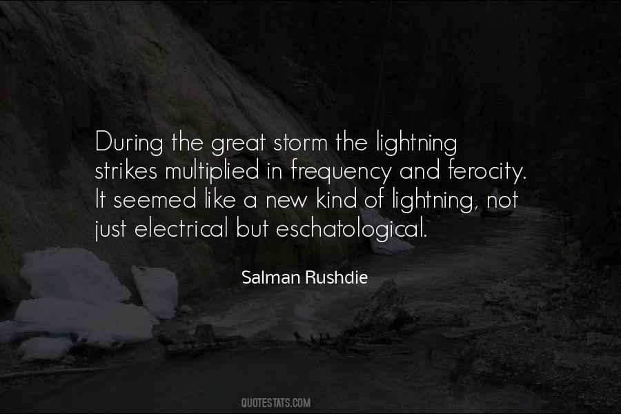 Quotes About Lightning Strikes #1248014