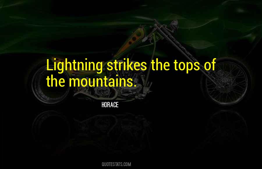 Quotes About Lightning Strikes #220097