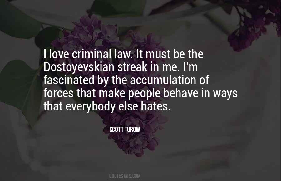 Quotes About Criminal Law #1395922