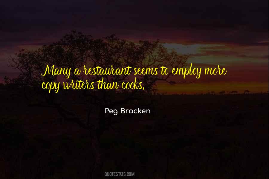 Quotes About Peg #264917