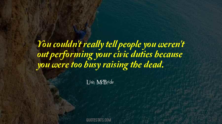 Raising The Dead Quotes #480673