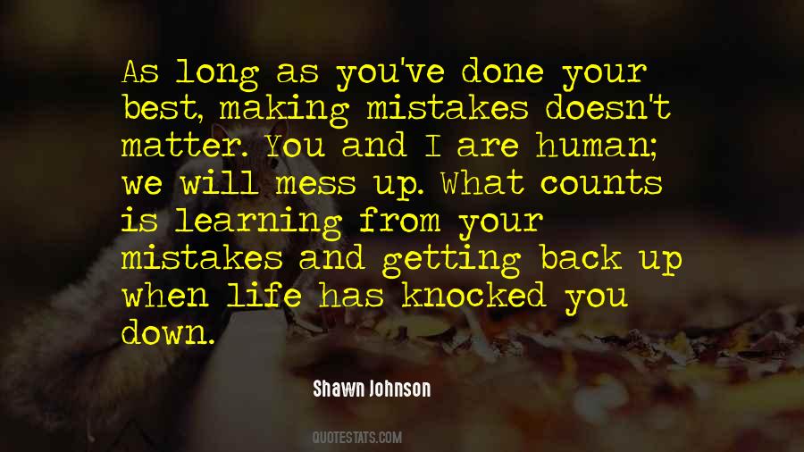 Quotes About Getting Knocked Down In Life #1276444