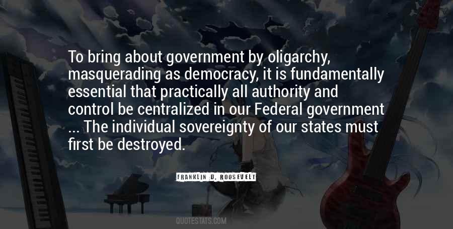 Quotes About Centralized Government #1495908