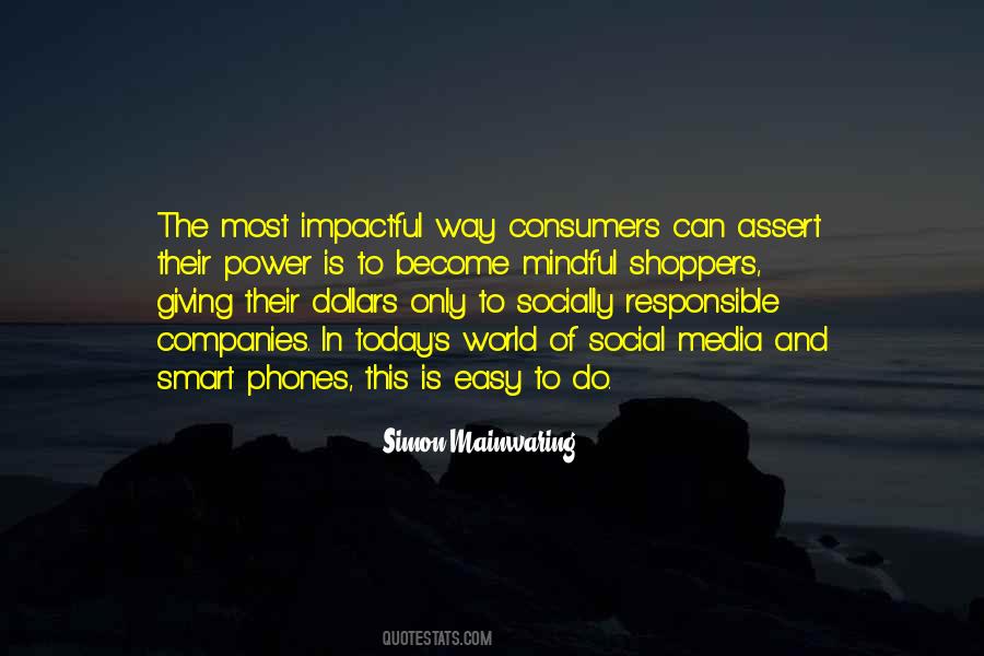 Power Of Consumers Quotes #1116052
