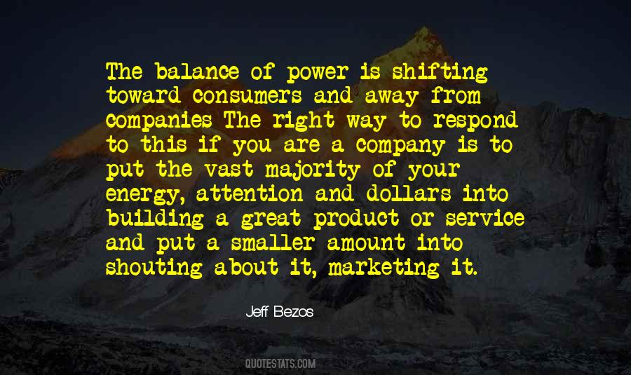 Power Of Consumers Quotes #808686