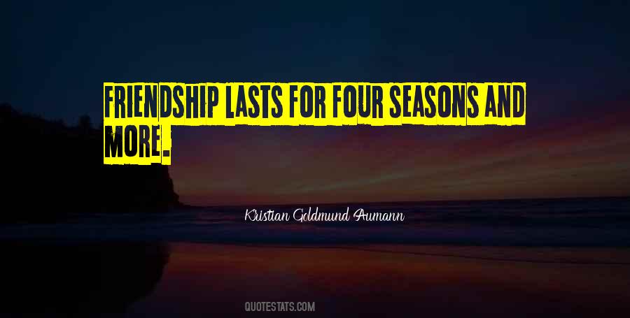 Quotes About Four Seasons #805083