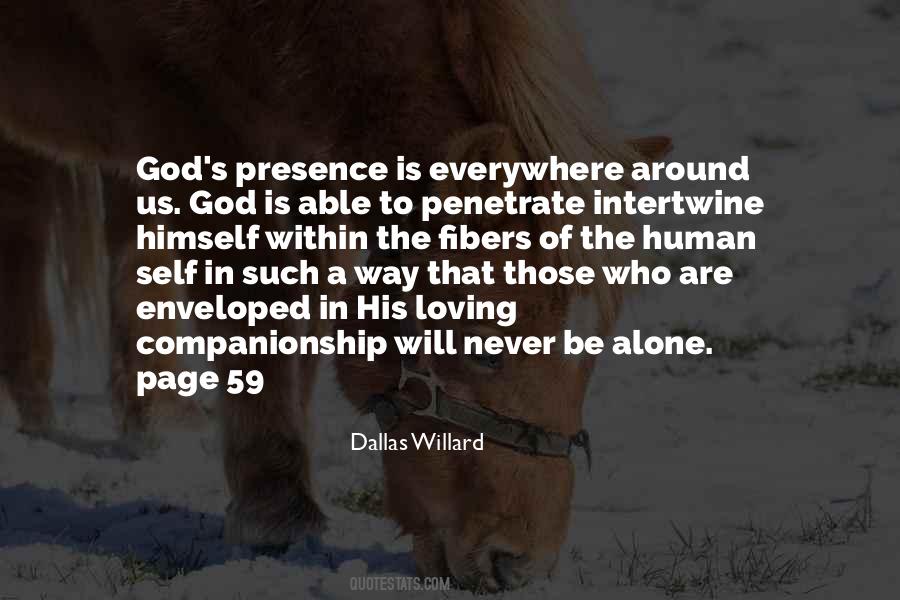 Quotes About God's Presence #1468254