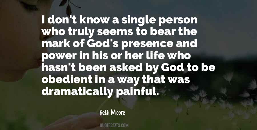 Quotes About God's Presence #632126