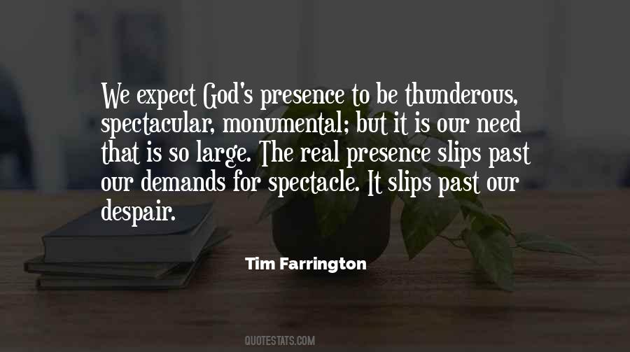 Quotes About God's Presence #694262