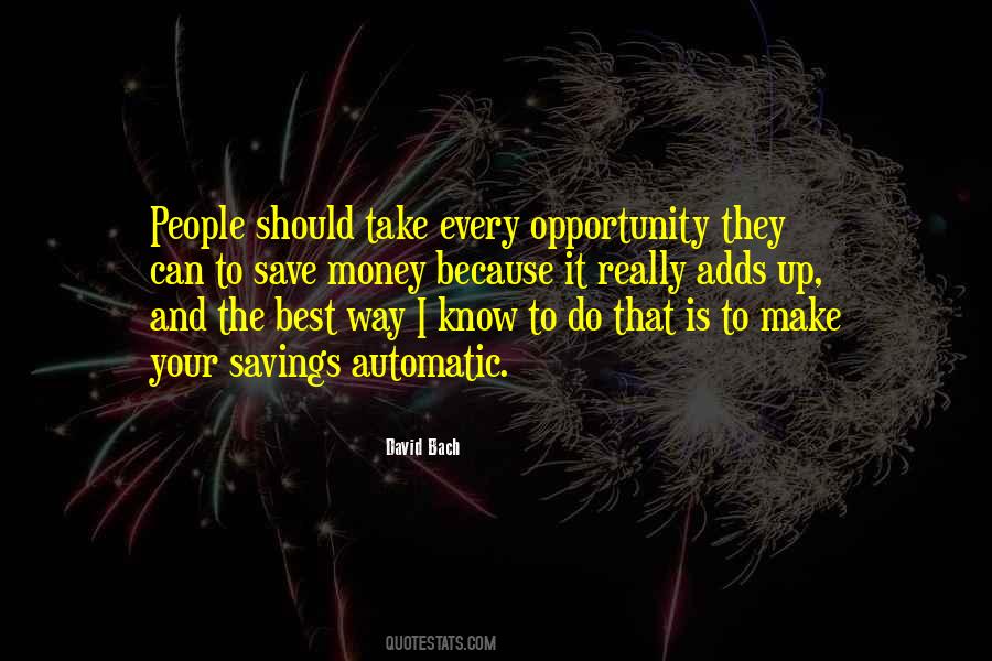 Best Opportunity Quotes #299108