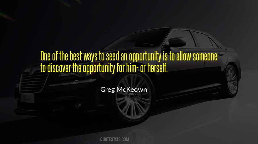 Best Opportunity Quotes #373778