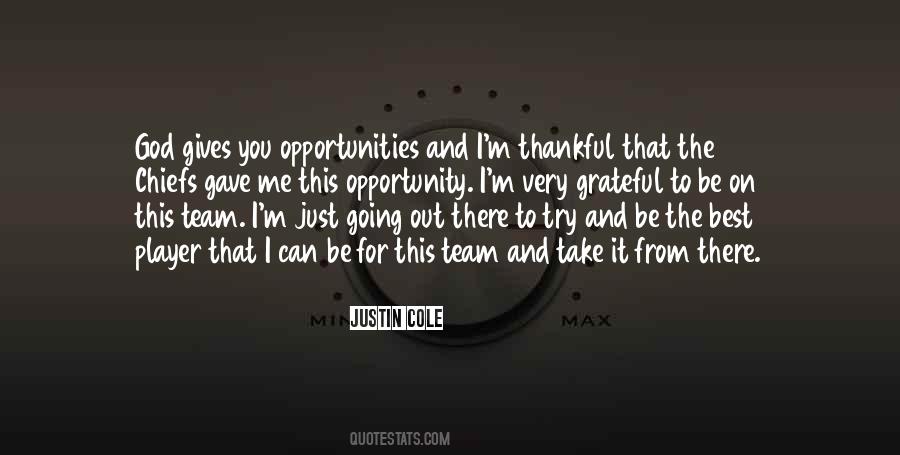 Best Opportunity Quotes #719245