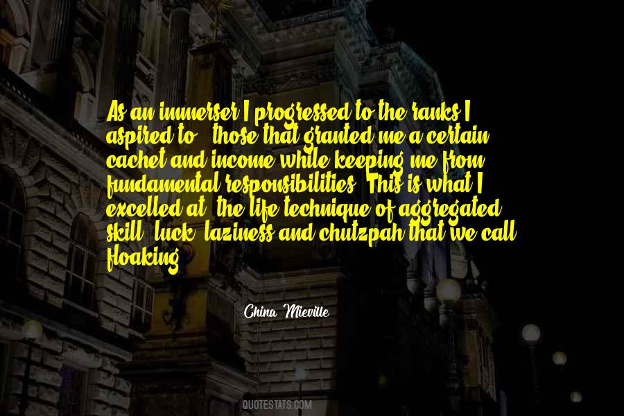 Quotes About Skill And Luck #315235