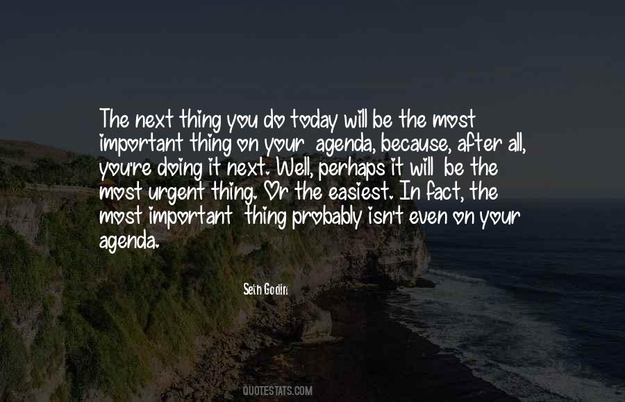 Important And Urgent Quotes #1741901