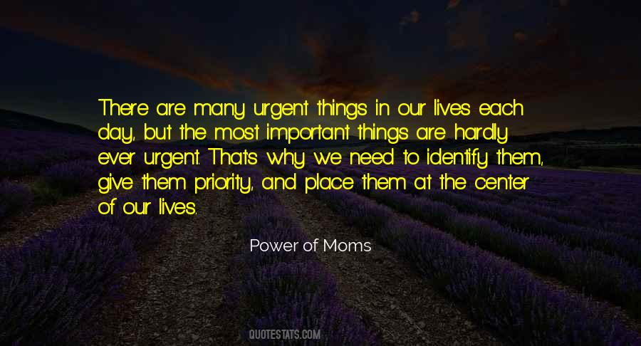 Important And Urgent Quotes #1761090