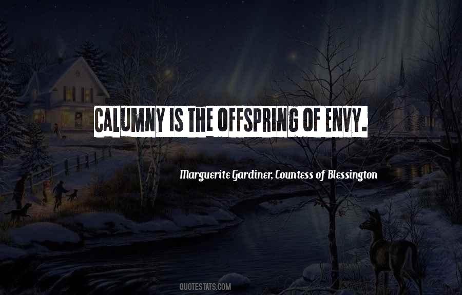 Quotes About Calumny #1130863