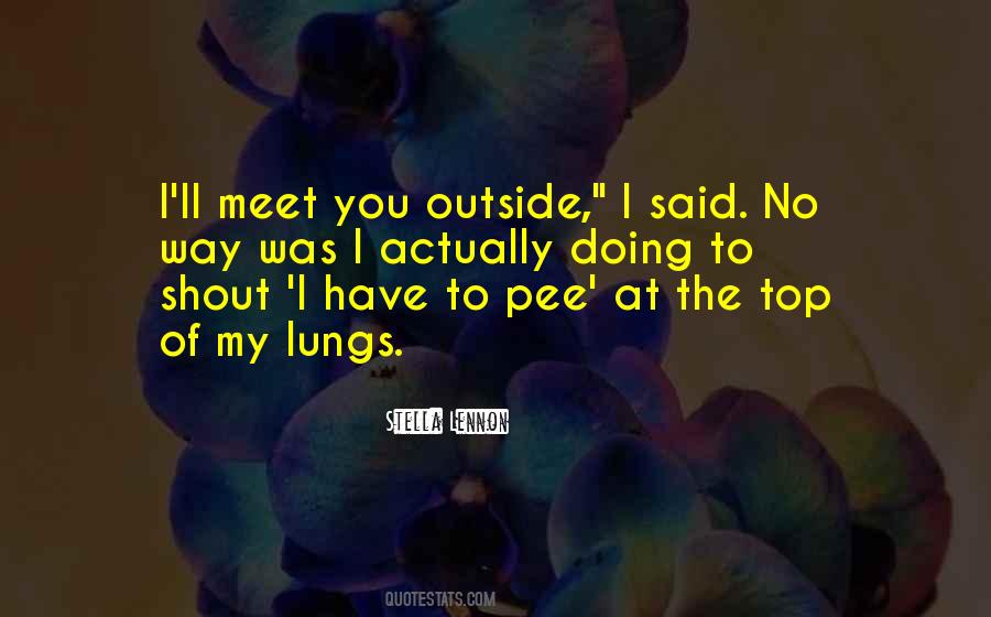 Quotes About Pee #1725925