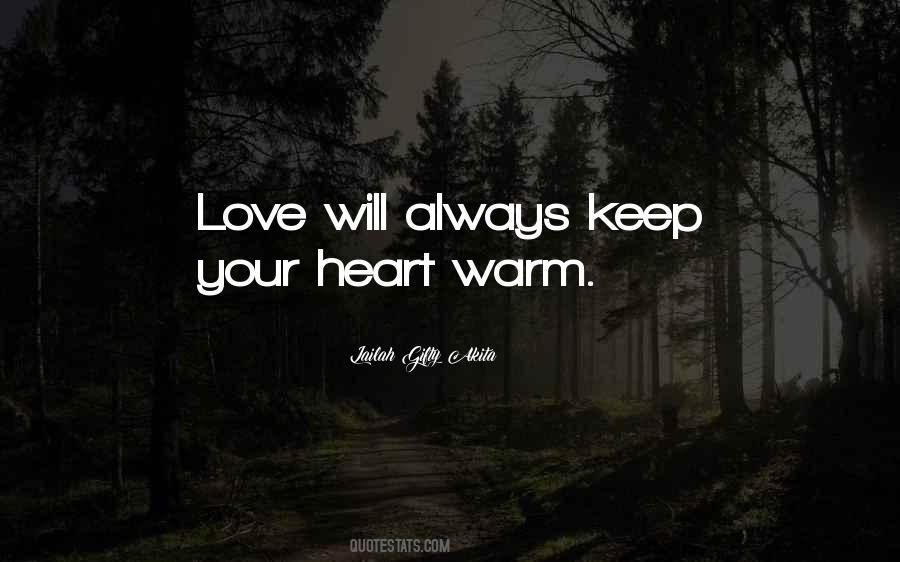 Quotes About Warm Love #244742