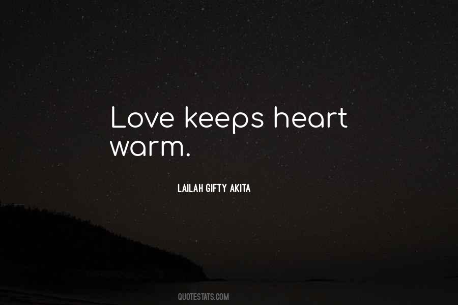 Quotes About Warm Love #453436