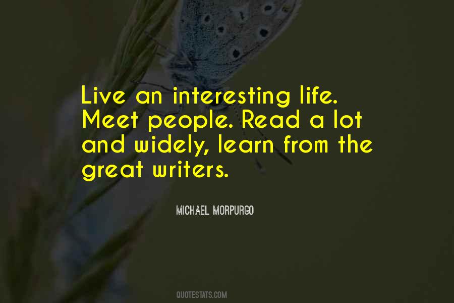 Quotes About An Interesting Life #1626788
