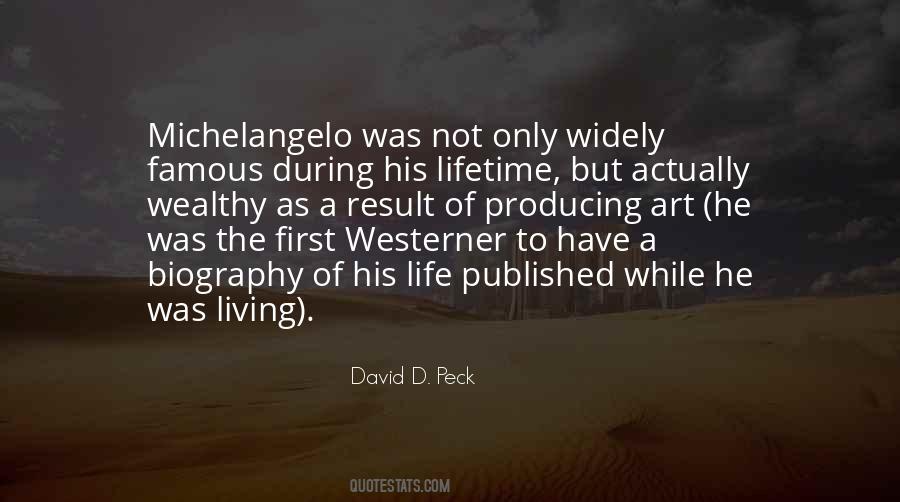 David Michelangelo Quotes #650426
