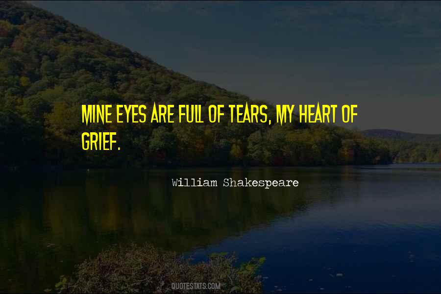 Quotes About Tears Of Grief #540826