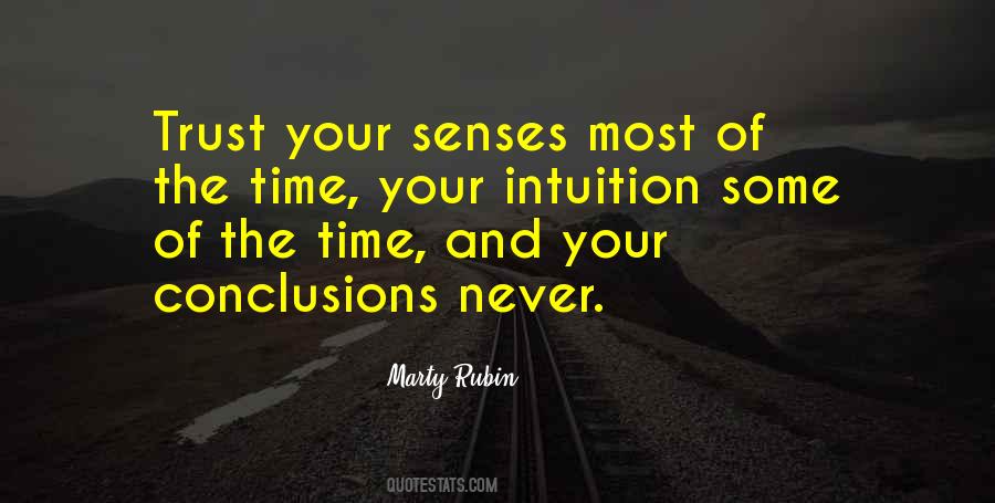 Quotes About Senses #1646779