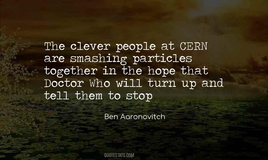 Quotes About Cern #1261929