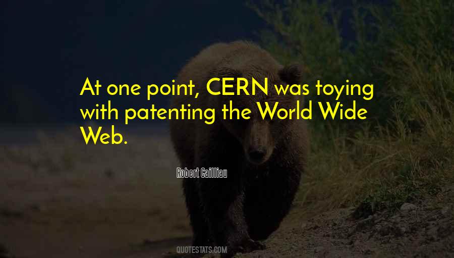 Quotes About Cern #769250