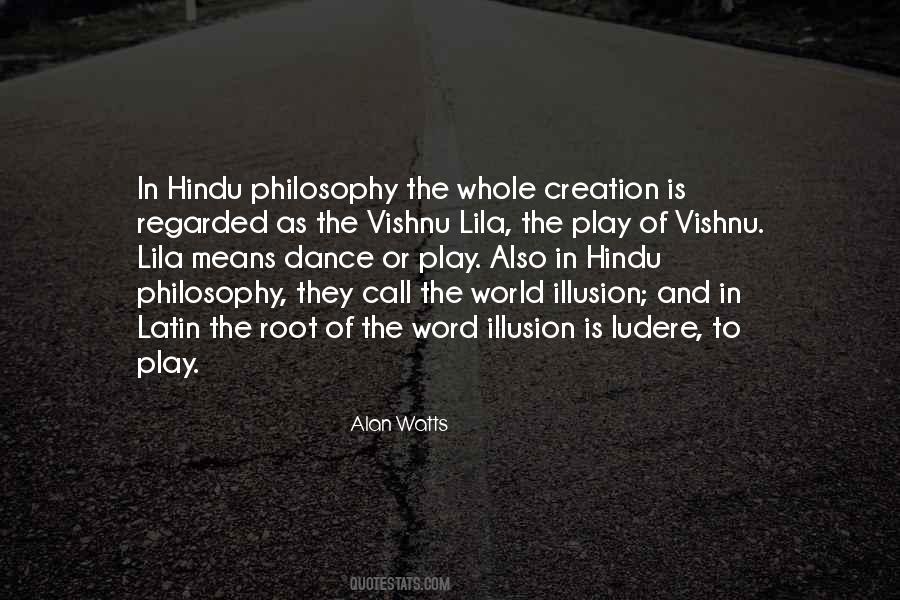 Hindu Philosophy Quotes #398102