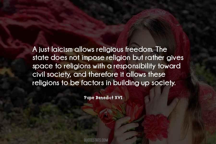 Quotes About Society And Religion #1046323